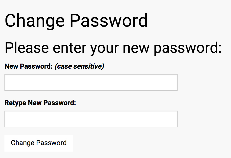 Forgot Password Step 7