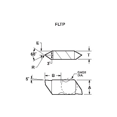 FLTP-4R GP50 TOOL-FLO INSERT