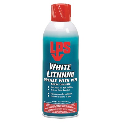 LPS WHITE LITHIUM GREASE W/PTFE AEROSOL