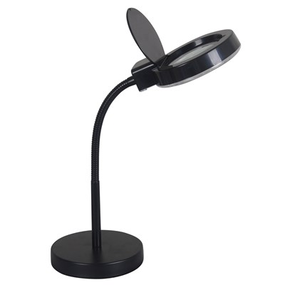 TENSOR BLK LED MAGNIFIER CLIP LAMP