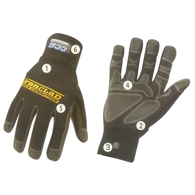 LG. IRONCLAD COLD CONDITION GLOVES 1 PR