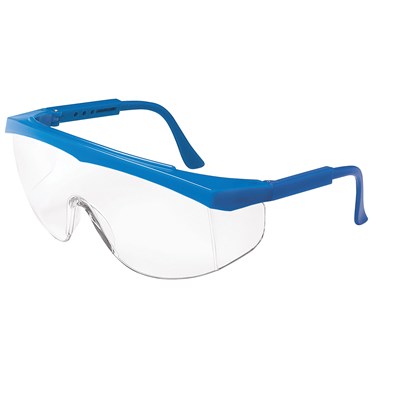 SS1 BLUE/CLEAR SFTY GLASSES