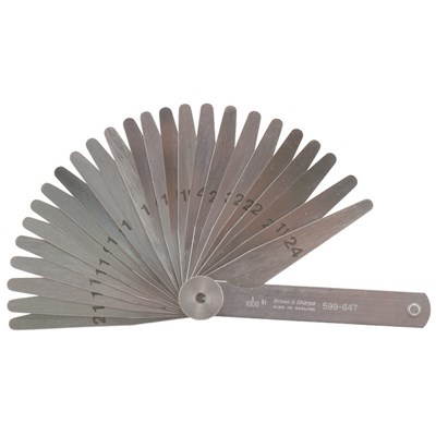B&S .0015-.015 THICKNESS GAGE 9 LEAVES