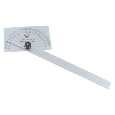 PEC STAINLESS STEEL PROTRACTOR 5170-SS