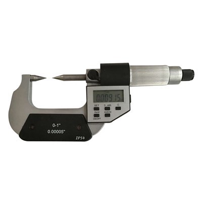 0-1IN/0-25MM ELECTRONIC POINT MICROMETER