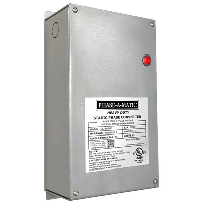 PHASE-A-MATIC UL-300HD PHASE CONVERTER