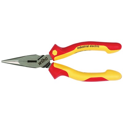 WIHA 8IN INSULATED LONG NOSE PLIERS