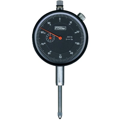 FOWLER 0-1IN. .001 BLACK FACE DIAL IND
