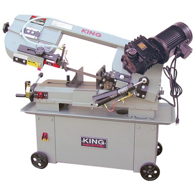 KING 7X12IN.H/V BANDSAW W/GEAR DRIVE 1HP