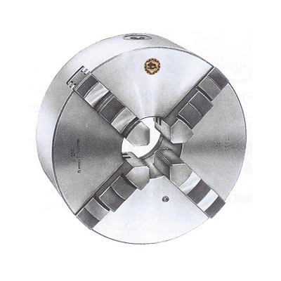 BISON 6IN. 4-JAW PLAIN BACK LATHE CHUCK