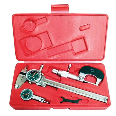 6IN.WHITE FACE CAL.&INDICATOR,MICROMETER