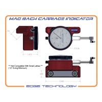 EDGE MAGNETIC BACK CARRIAGE INDICATOR